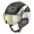 CP Camurai Carbon zwart-wit skihelm – meekleurend & polariserend vizier – kies uit 3 soorten ! 2122 CP121pv