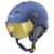 CP Carachillo blauw skihelm – meekleurend Vizier (4 Keuzes) 2122 CP707vm