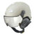 CP Carachillo skihelm wit crème met single spiegel vizier (2 Keuzes) 2122 CP702sm