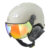 CP Carachillo wit crème skihelm – meekleurend Vizier (4 Keuzes) 2122 CP702vm